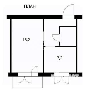 1-к квартира, вторичка, 36м2, 5/9 этаж