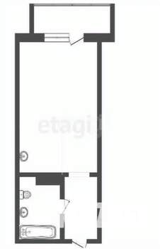 Студия квартира, вторичка, 23м2, 7/18 этаж