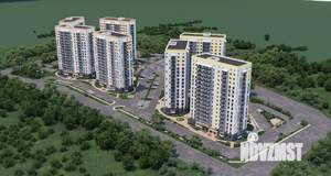 2-к квартира, строящийся дом, 45м2, 11/16 этаж