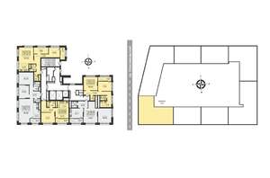 2-к квартира, вторичка, 48м2, 21/23 этаж