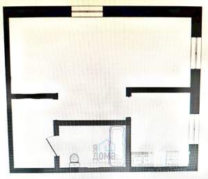 1-к квартира, вторичка, 30м2, 4/5 этаж