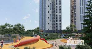 3-к квартира, строящийся дом, 55м2, 7/16 этаж