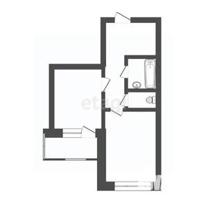 2-к квартира, вторичка, 46м2, 4/10 этаж