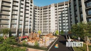 1-к квартира, строящийся дом, 44м2, 5/9 этаж