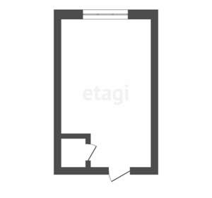 1-к квартира, вторичка, 12м2, 4/4 этаж