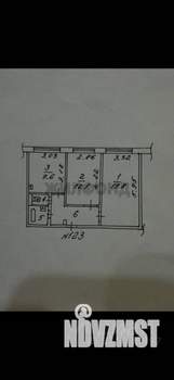 2-к квартира, вторичка, 54м2, 1/10 этаж