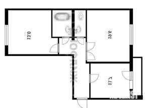 2-к квартира, вторичка, 61м2, 4/10 этаж