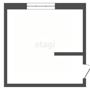 Студия квартира, вторичка, 18м2, 3/5 этаж