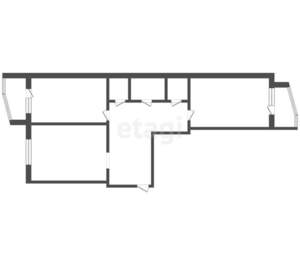 3-к квартира, вторичка, 107м2, 1/9 этаж