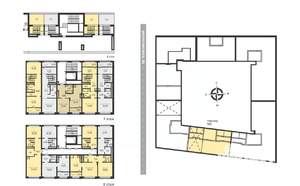 2-к квартира, вторичка, 66м2, 6/22 этаж