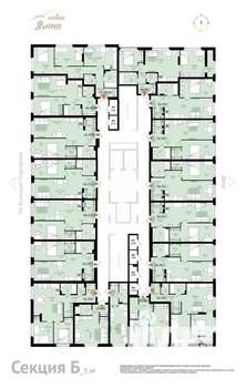 3-к квартира, вторичка, 59м2, 3/16 этаж