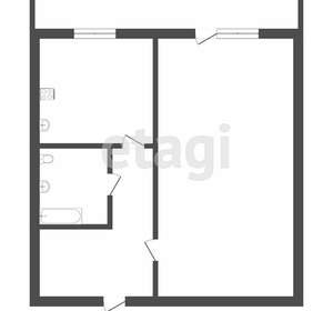 1-к квартира, вторичка, 38м2, 4/15 этаж