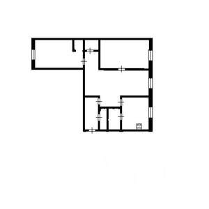 3-к квартира, вторичка, 57м2, 5/9 этаж
