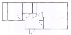 2-к квартира, вторичка, 53м2, 3/4 этаж