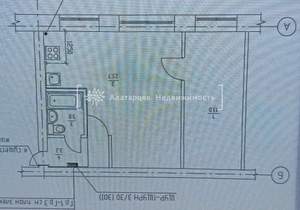 2-к квартира, вторичка, 42м2, 1/5 этаж