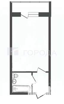 1-к квартира, вторичка, 21м2, 9/10 этаж