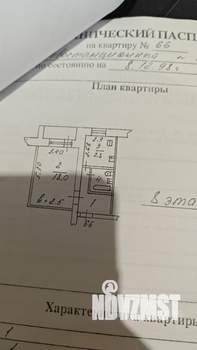 1-к квартира, вторичка, 36м2, 8/9 этаж