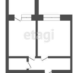 1-к квартира, вторичка, 43м2, 3/6 этаж