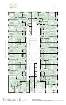 2-к квартира, вторичка, 50м2, 4/16 этаж