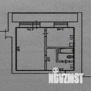 1-к квартира, вторичка, 40м2, 5/5 этаж