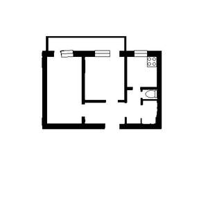2-к квартира, вторичка, 53м2, 5/10 этаж
