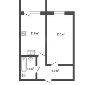 1-к квартира, вторичка, 36м2, 11/12 этаж