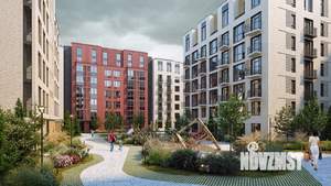 2-к квартира, строящийся дом, 61м2, 1/7 этаж