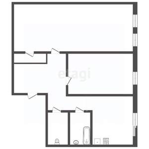 2-к квартира, вторичка, 45м2, 4/5 этаж