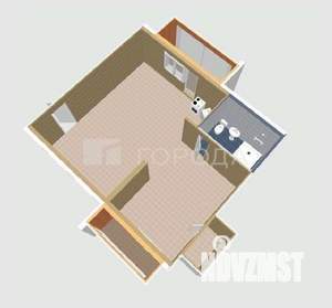 1-к квартира, вторичка, 39м2, 6/9 этаж