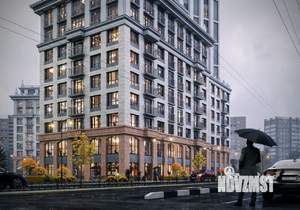 1-к квартира, строящийся дом, 40м2, 4/30 этаж