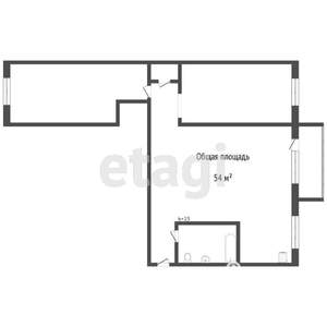 3-к квартира, вторичка, 44м2, 5/5 этаж