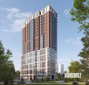 2-к квартира, строящийся дом, 35м2, 20/23 этаж