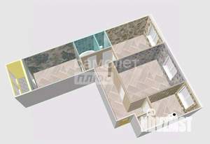 3-к квартира, вторичка, 66м2, 1/9 этаж