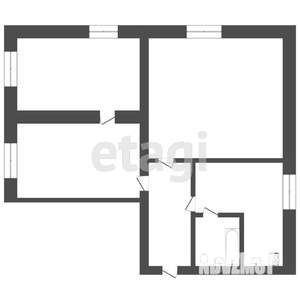 3-к квартира, вторичка, 37м2, 1/2 этаж