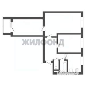 3-к квартира, вторичка, 57м2, 4/9 этаж
