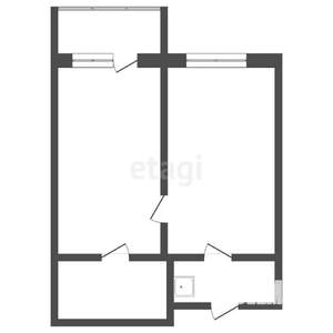 2-к квартира, вторичка, 29м2, 5/5 этаж