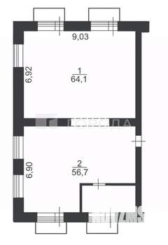 4-к квартира, вторичка, 125м2, 3/3 этаж