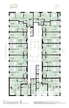 2-к квартира, вторичка, 50м2, 5/16 этаж