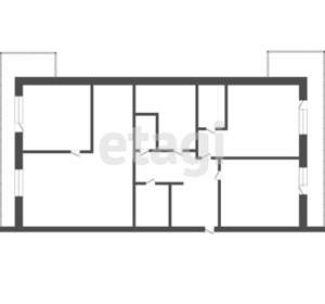 4-к квартира, вторичка, 110м2, 2/6 этаж