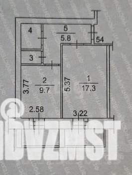 1-к квартира, вторичка, 37м2, 5/10 этаж