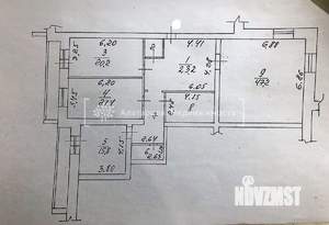 3-к квартира, вторичка, 153м2, 1/4 этаж