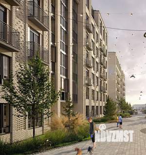 2-к квартира, строящийся дом, 42м2, 6/7 этаж