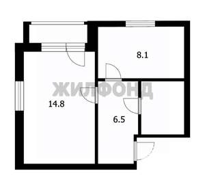 1-к квартира, вторичка, 33м2, 2/9 этаж
