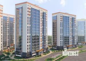 3-к квартира, строящийся дом, 55м2, 1/16 этаж