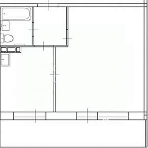 1-к квартира, вторичка, 26м2, 4/10 этаж