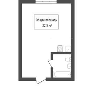 1-к квартира, вторичка, 22м2, 2/2 этаж