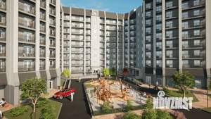 1-к квартира, строящийся дом, 44м2, 5/9 этаж