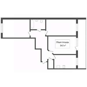 3-к квартира, вторичка, 83м2, 3/10 этаж
