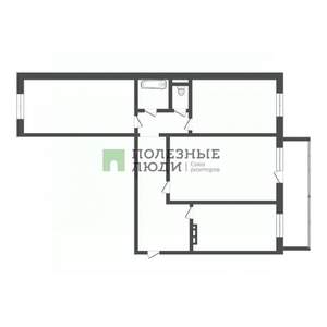 3-к квартира, вторичка, 70м2, 1/10 этаж