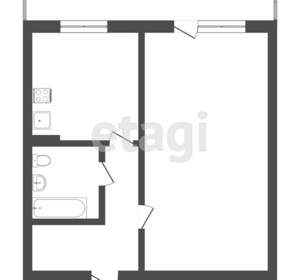 1-к квартира, вторичка, 35м2, 1/17 этаж